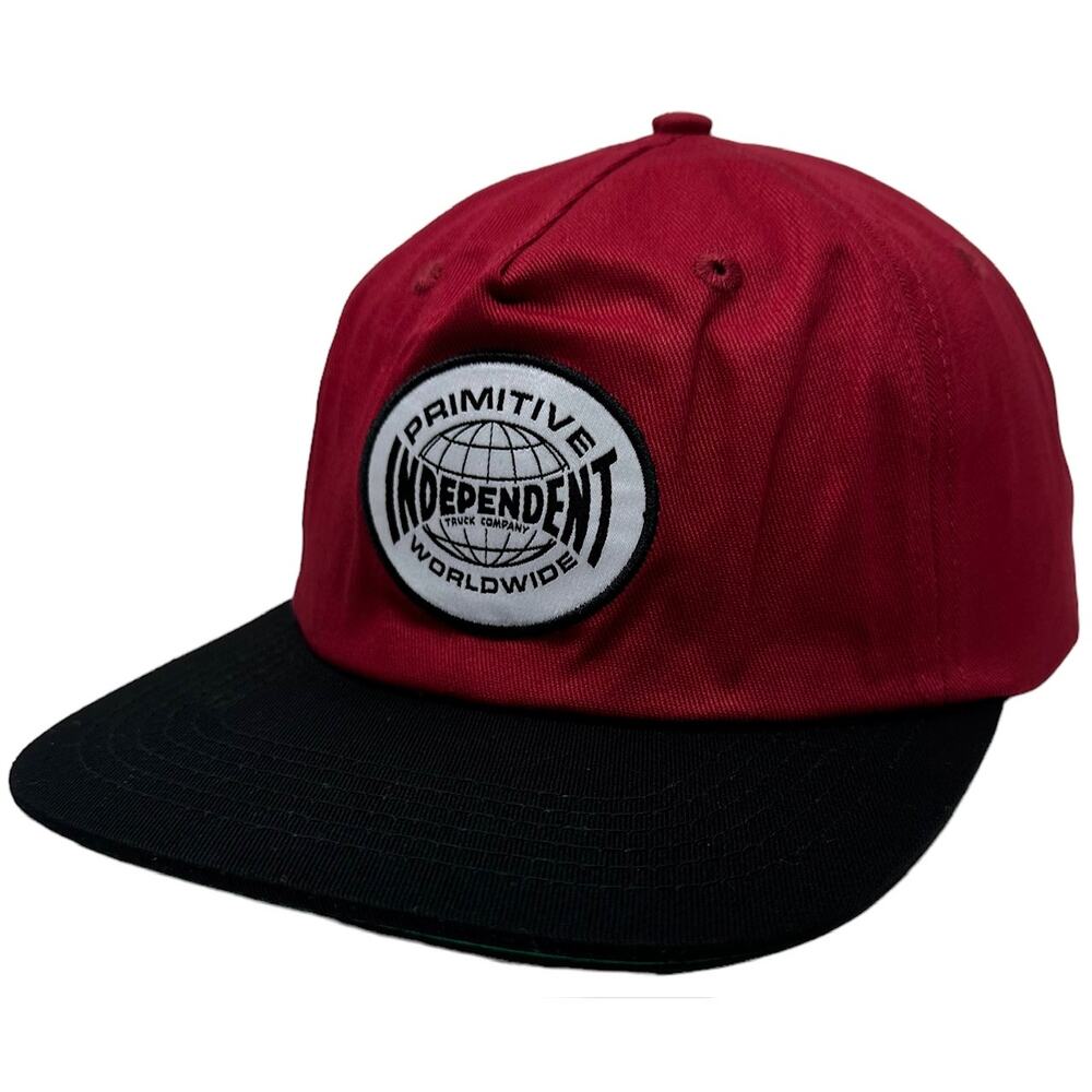 Primitive Skate Apparel X Independent Skateboard Truck Global Snapback Hat Cap